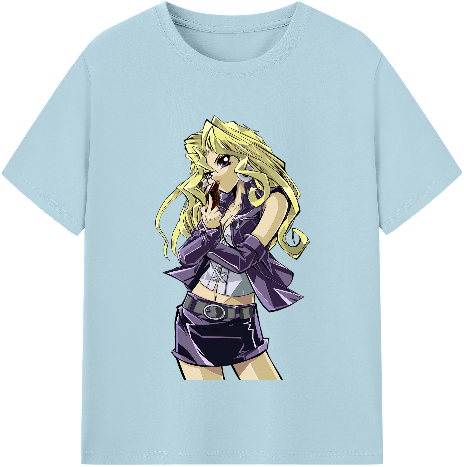 （画像用） 遊☆戯☆王 Yu-Gi-Oh! 綿100％半袖Tシャツ（フロントプリント）